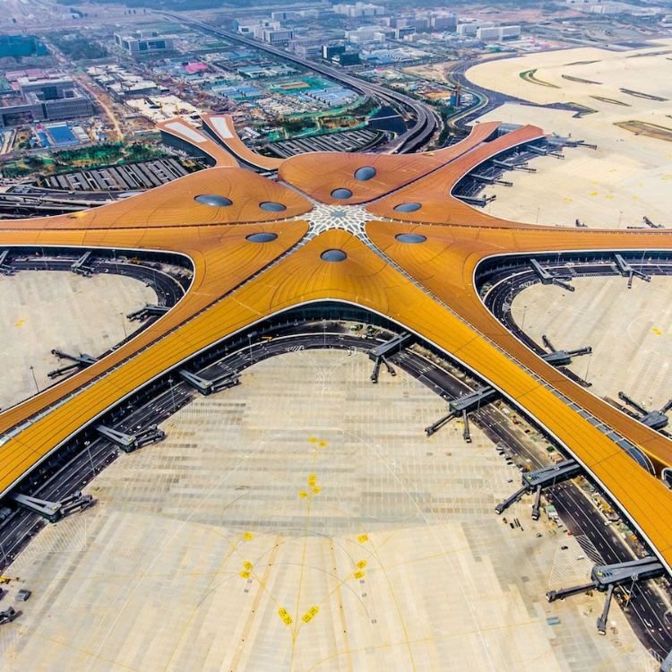 Etihad Airways PKX Terminal – Beijing Daxing International Airport