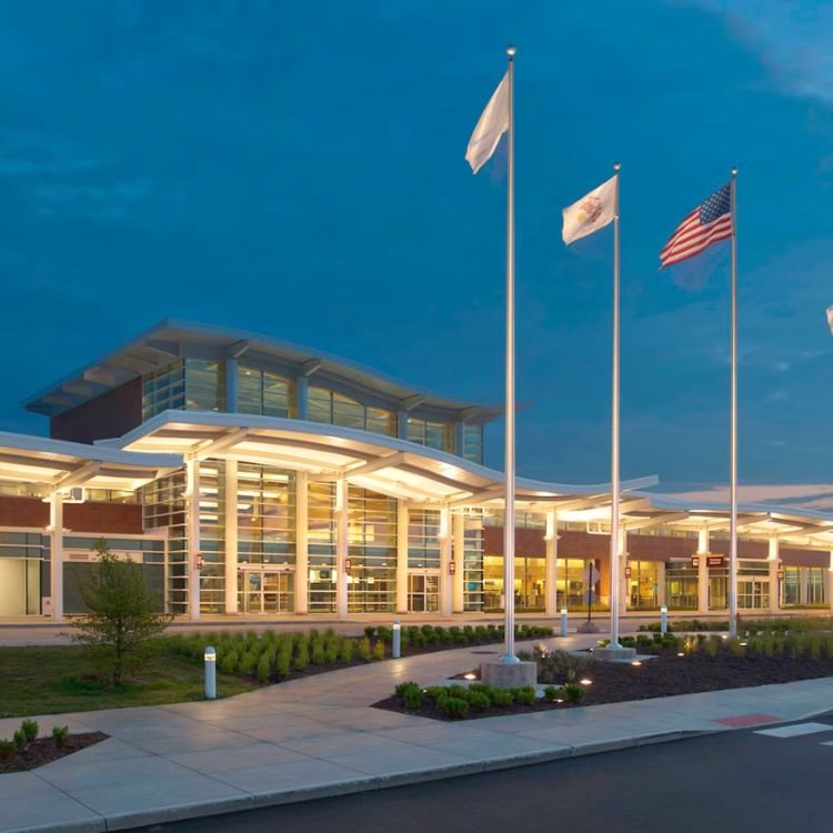 Allegiant Air PIA Terminal – General Wayne A. Downing Peoria International Airport